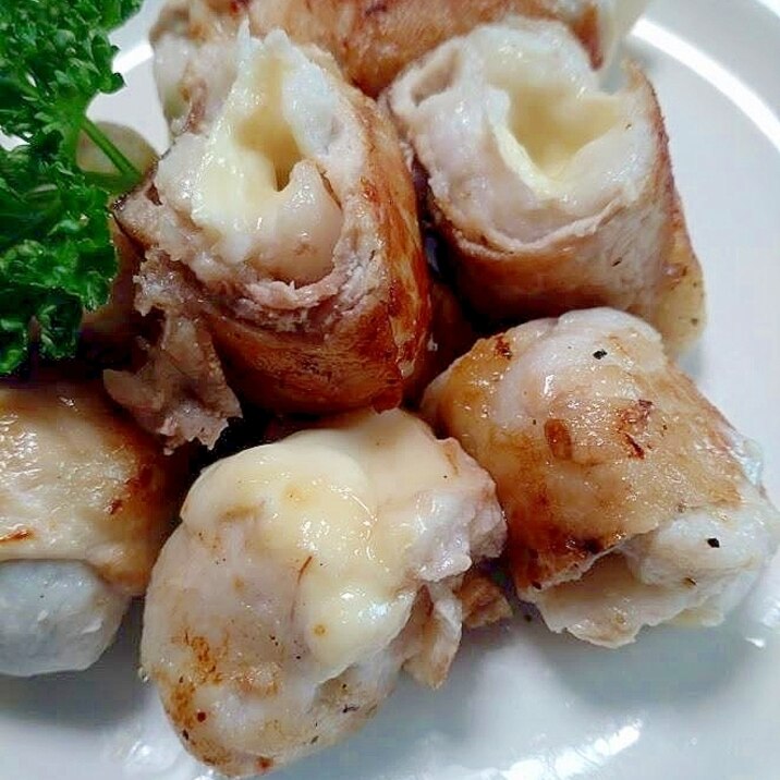 里芋肉巻きチーズ